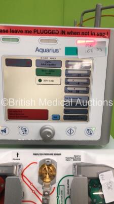 3 x Edwards Lifescience Aquarius Dialysis Machines Software Version 6 (All Power Up) * SN 3260 / 3259 / 3262 * - 2