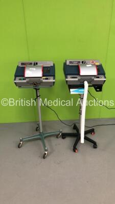 2 x Vitalograph Spirometers on Stands * SN 43759 / 43644 *