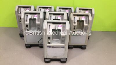 8 x AirSep Newlife Elite Oxygen Concentrators *Stock Photo Used*