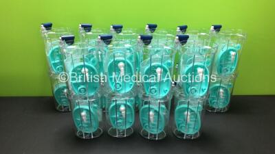 20 x Serres 1 Litre Suction Cup with Lids (Unused)