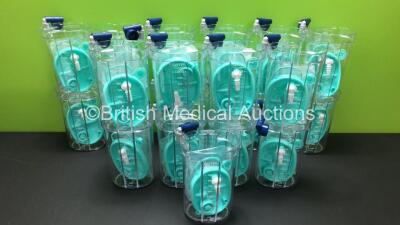 21 x Serres 1 Litre Suction Cup with Lids (Unused)