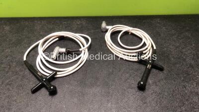 2 x Acuson 2.0 MHZ 27552 Ultrasound Probes *Untested*