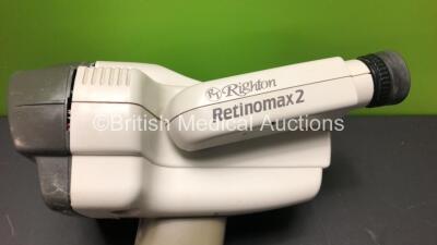 Righton Retinomax 2 Autorefractor Keratometer with Docking Station (Powers Up with Some Damage to Casing - See Photo) - 3