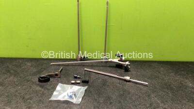 Job Lot Including 1 x Olympus A2972 Dual Channel Deflector, 2 x Olympus A2913 Cysto-Urethroscope Sheaths Various Spare Parts