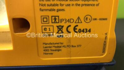 Mixed Lot Including 2 x Laerdal Suction Units with 1 x Cup (Both Power Up) 2 x Maxtec Maxblend High Flow Air-Oxygen Blenders and 1 x Covidien BIS LoC 2 Channel Module (Cut Cables) *78381077363 - 78400789116* - 7