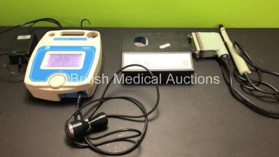 Job Lot Including 1 x EMS Primo Therasonic 3603 Ultrasound Therapy Unit with Probe and Power Supply *Mfd 2011* (Powers Up) 1 x Precision Acoustics Power Meter Physiotherapy Ultrasound and 1 x B-K Type 8808 5-10 MHz Transducer - Probe *110950 - 010051 - 19