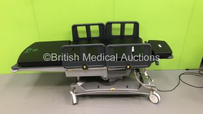 Anetic Aid QA4 Electric Surgery Trolley with Cushions and Controller * Complete * (Powers Up)