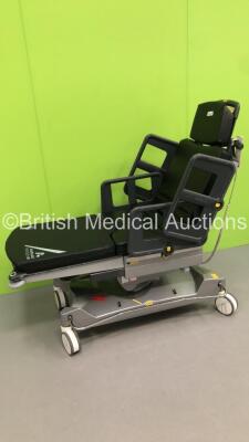 Anetic Aid QA4 Electric Surgery Trolley with Cushions and Controller * Complete * (Powers Up) - 6