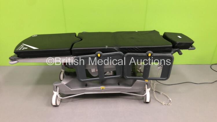 Anetic Aid QA4 Electric Surgery Trolley with Cushions and Controller * Complete * (Powers Up)