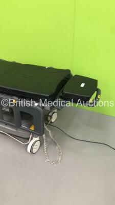 Anetic Aid QA4 Electric Surgery Trolley with Cushions and Controller * Complete * (Powers Up) - 5