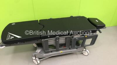 Anetic Aid QA4 Electric Surgery Trolley with Cushions * Missing Controller * (Powers Up with Stock Controller-Controller Not Included) - 2