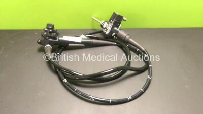 Olympus GIF-Q260 Video Gastroscope - Engineer's Report : Optical System - No Fault Found, Angulation - No Fault Found, Insertion Tube - No Fault Found, Light Transmission - No Fault Found, Channels - No Fault Found, Leak Check - No Fault Found *2958649*