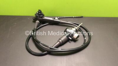 Olympus GIF-XQ240 Video Gastroscope - Engineer's Report : Optical System - Misty, Angulation - No Fault Found, Insertion Tube - No Fault Found, Light Transmission - No Fault Found, Channels - No Fault Found, Leak Check - No Fault Found, Other Comments - L