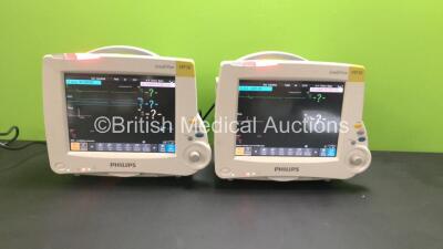 3 x Philips IntelliVue MP30 Patient Monitors *Mfds - 03/2011* with 1 x Philips M3001A Opt: A01C06 Multiparameter Module with Press, Temp, NBP, SPO2 and ECG Resp Options *Mfd - 03/2011* and 1 x Philips M3001A Opt: A01C12C06 Multiparameter Module with Press