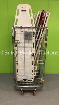 8 x Spinal Boards (Cage Not Included)