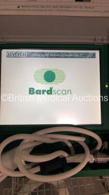 BARD Bardscan IIs Bladder Scanner on Stand with Power Supply and Probe (Powers Up) * SN 02346 * - 4