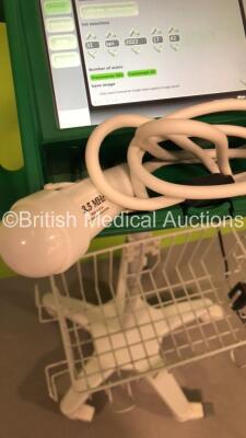 BARD Bardscan IIs Bladder Scanner on Stand with Power Supply and Probe (Powers Up) * SN 02346 * - 7