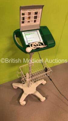 BARD Bardscan IIs Bladder Scanner on Stand with Power Supply and Probe (Powers Up) * SN 02346 * - 8