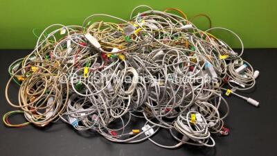 Large Quantity of Philips ECG Leads