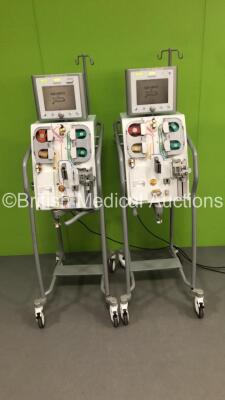 2 x Edwards Lifescience Aquarius Dialysis Machine Software Version 6 (Both Power Up) *S/N 3083 / 3082* - 2