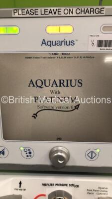 2 x Edwards Lifescience Aquarius Dialysis Machine Software Version 6 (Both Power Up) *S/N 3083 / 3082* - 3