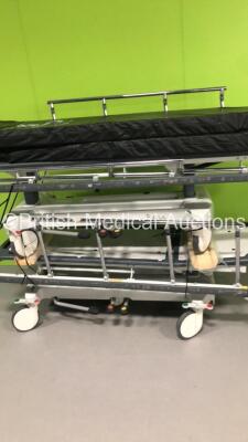 2 x Seers Medical Patient Transport Trolleys with Mattresses - 4