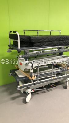 2 x Seers Medical Patient Transport Trolleys with Mattresses - 5