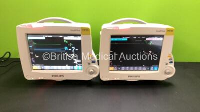 4 x Philips IntelliVue MP30 Patient Monitors *Mfds - 03/2011 and 12/2014* with 1 x Philips M3001A Opt: A01C06 Multiparameter Module with Press, Temp, NBP, SPO2 and ECG Resp Options *Mfd - 03/2015* and 1 x Philips M3001A Opt: A01C12C06 Multiparameter Modul