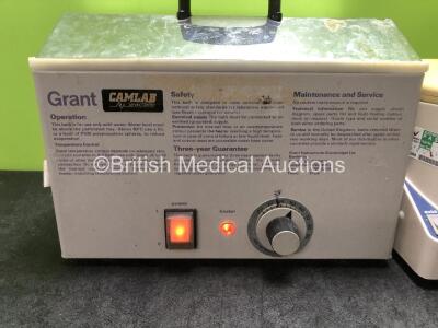 Mixed Lot Including 1 x Grant Warming Bath (Powers Up) 1 x Genofuge 16M Centrifuge Unit (Powers Up) 1 x On Power Model 2000VA UPS Unit (Powers Up with Blank Display) - 2