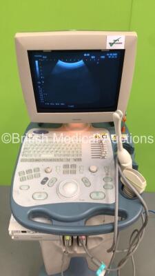 Toshiba Famio 8 SSA-530A Ultrasound Scanner *S/N E2H0826342* **Mfd 01/2008** with 2 x Transducers / Probes (PVQ-641V and PVG375A) and Mitsubishi P93 Printer (Powers Up) - 11