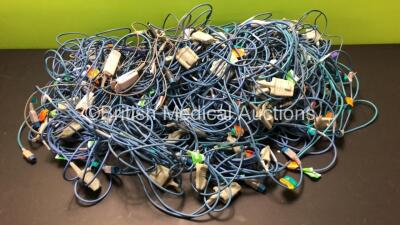 Large Quantity of Philips SpO2 Leads and Finger Sensors