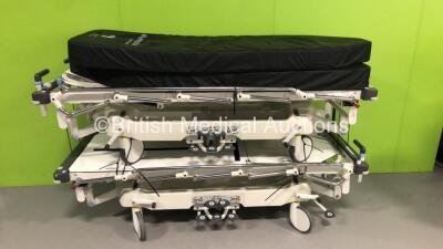 8 x Huntleigh Lifeguard Patient Trolleys with Mattresses (2 x In Pictures - 8 x in Lot) - 2