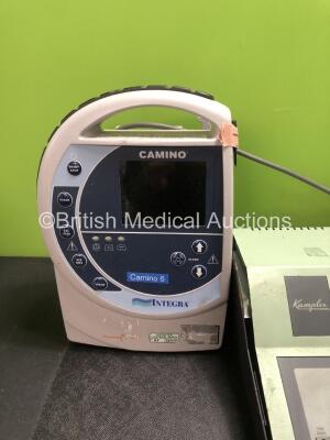 Mixed Lot Including 1 x Integra Camino 6 Intracranial Pressure Monitor (Powers Up with Faulty Screen) 1 x Kamplex AC 30 Clinical Audiometer (Spares and Repairs) 1 x Zeiss MediLive Camera Control Unit (Powers Up) - 2