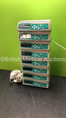 8 x B Braun Infusomat Space Volumetric Infusion Pumps with 3 x AC Power Supplies (All Power Up) *SN 71652, 83303, 83297, 71971, 71767, 83391, 83446, 71967* - 2