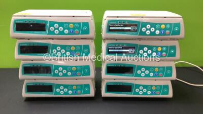 8 x B. Braun Infusomat Space Infusion Pumps with 2 x Power Supplies (All Power Up) *71732 - 71620 - 61118 - 61095 - 60995 - 71625 - 71902 - 71901*