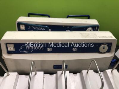 Mixed Lot Including 2 x Arjohuntleigh Nimbus Pumps, 3 x Uni Que Module Racks and 6 x Invacare Softform Active Mattress Pumps - 5