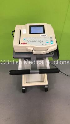 GE MAC 1200 ECG Machine on Stand (Powers Up)