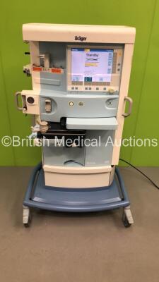 Drager Primus Infinity Empowered Anaesthesia Machine Software Version 4.53.00 Operating Hours - Ventilator 6617 - Mixer 23320 with Hoses (Powers Up) *S/N *ASBJ-0328*