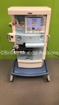 Drager Primus Infinity Empowered Anaesthesia Machine Software Version 4.53.00 Operating Hours - Ventilator 9040 - Mixer 43652 with Hoses (Powers Up) *S/N ASBJ-0327*