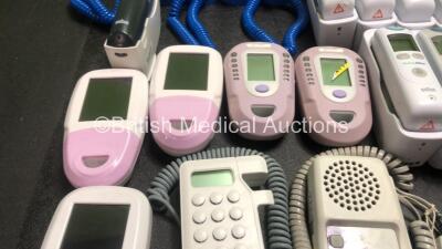 Mixed Lot Including 45 x Thermometers with 39 x Bases, 2 x Fetal Dopplers and 5 x Smoke Analyzers *All Untested* - 3