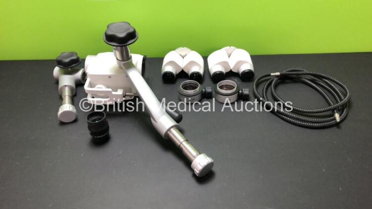 Job Lot Of Labomed Microscope Attachments with Light Cable