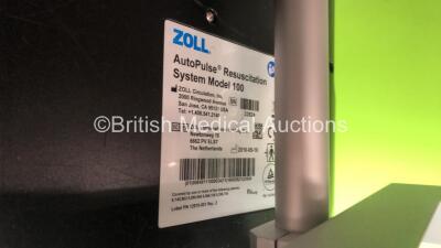 Job Lot Including 1 x Zoll Auto Pulse Multi Chemistry Battery Charger (Powers Up-Missing Batteries) 1 x Zoll System Model 100 Autopulse Resuscitation System (Untested Due to Missing Batteries) *SN 104979, 092116, 23924, 130222078* - 4