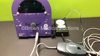 Mixed Lot Including 1 x CME TPCA Infusion Pump (Broken Lock) 4 x Light Source Cables, 2 x Electrosurgical Footswitches and 1 x RMD Navigator GPS System with Accessories *201107004 - NA* - 5