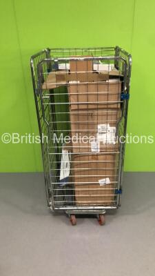 Cage of Mixed Consumables Including Sterile Topical Irrigation Solution, Covidien Surgiwand II Autosuture 5mm and Covidien Shiley Tracheostomy Tubes (Cage Not Included - Out of Date) - 2