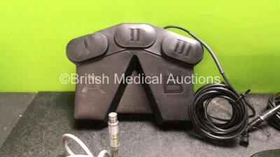 Job Lot of Footswitches Including 1 x Stryker Ref 5100 008 000 TPS Footswitch, 1 x Artro Care Footswitch, 1 x Smith & Nephew Footswitch and 1 x ERBE Footswitch - 2