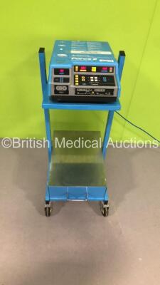 Pfizer Valleylab Force 2-8PCH Electrosurgical Generator on Stand (Powers Up) *S/N F4A23704T* - 2