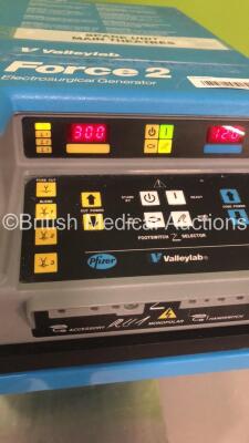 Pfizer Valleylab Force 2-8PCH Electrosurgical Generator on Stand (Powers Up) *S/N F4A23704T* - 5