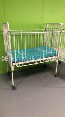 2 x Infant Cots with 1 x Mattress - 3