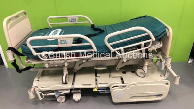 6 x Hill Rom Evolution Electric Hospital Beds with Controllers and 1 x Mattress (2 x In Pictures - 6 in Lot)