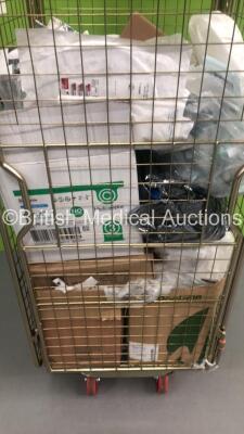 Cage of Mixed Consumables Including 3M Particulate Respirators, ActiFormCool Ionic Sheet Hydrogel Dressings and Neo-Hydro Hydrophilic Drainage Catheters (Cage Not Included - Out of Date) - 3